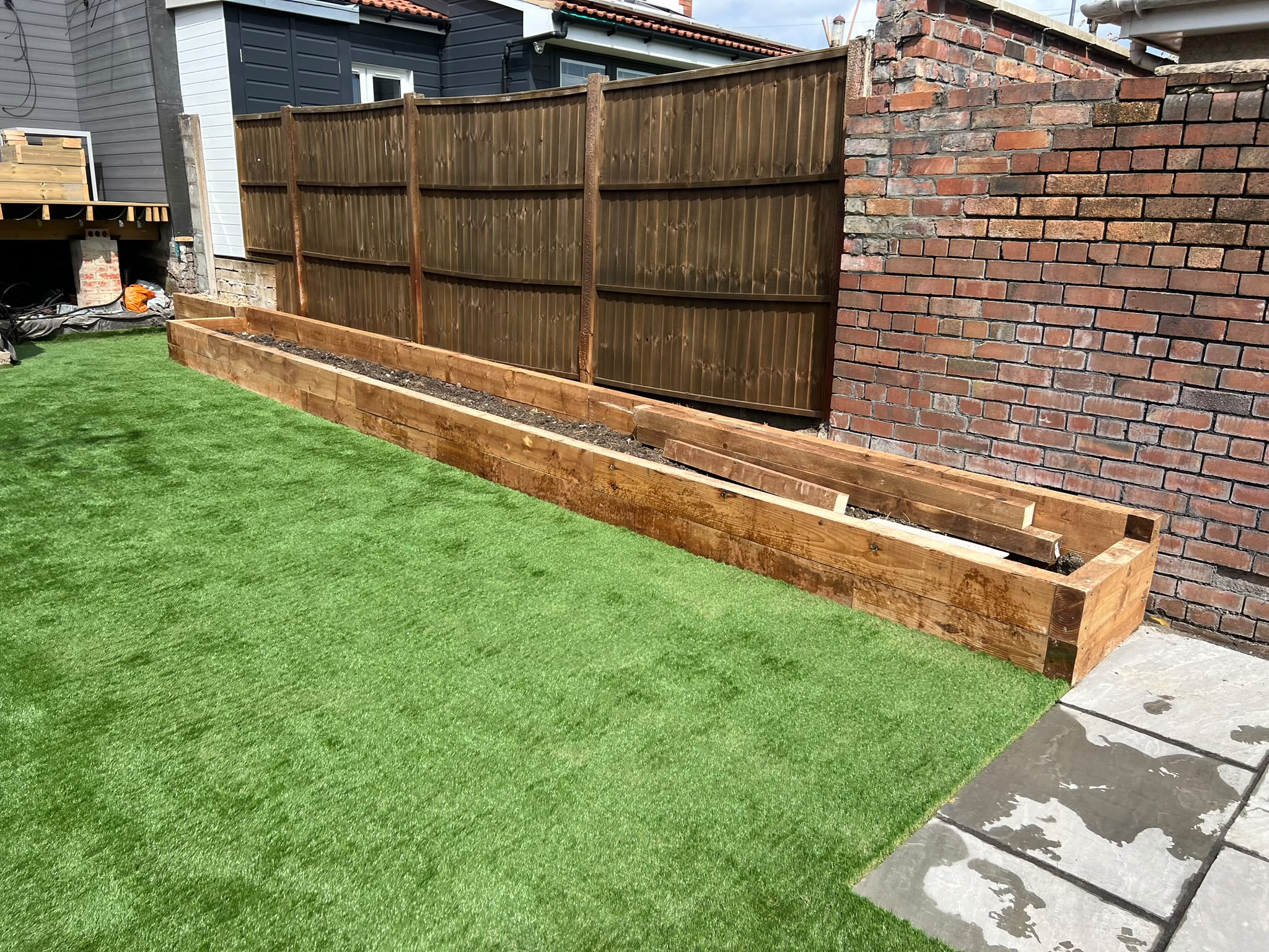 RT Landscaping completed project